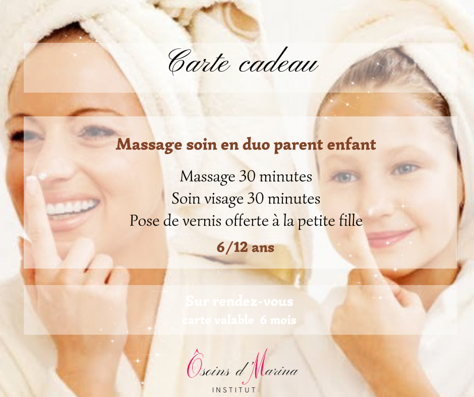 Bon cadeau Massage & soin