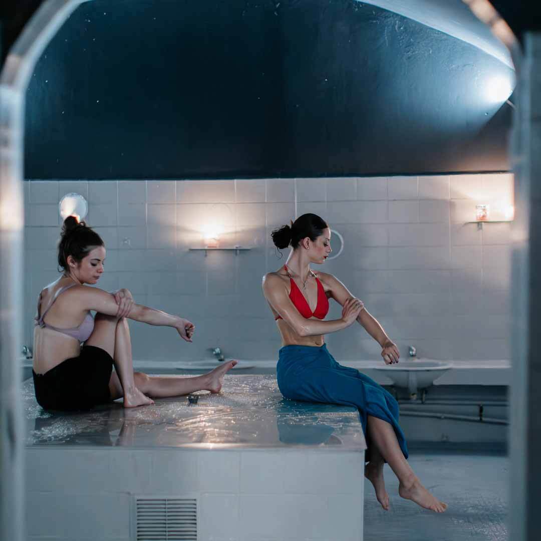 Des femmes profitent du hammam