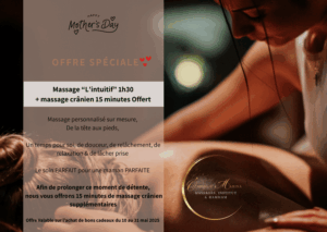 🎁Massage « Intuitif » 1h30 + crânien Offert ✨