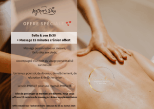 🎁Belle & Zen 1H30 + Massage crânien offert ✨