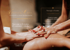 Massage à 4 mains 45 minutes