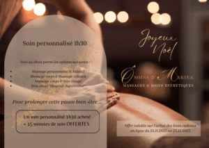 Soin personnalisé 1h30 + 15 minutes de soin Offertes
