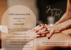 Coffret Harmonie 1h30 + 15 minutes de soin offertes
