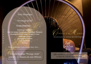 Soin Headspa Prestige 1h30 + 15 minutes offertes