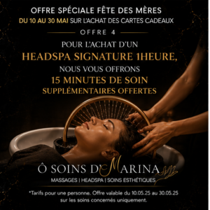 Soin Headspa « Signature » 1h en duo ♥️ - Offre spéciale fête des mères